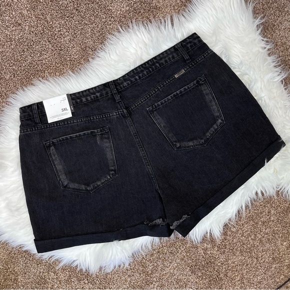 KanCan Black Jean Shorts for Women - Picture 5 of 10